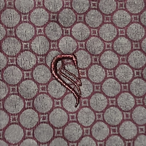 NWT Swade Burgundy Blue Men’s Polo Shirt sz XXL - Picture 4 of 11